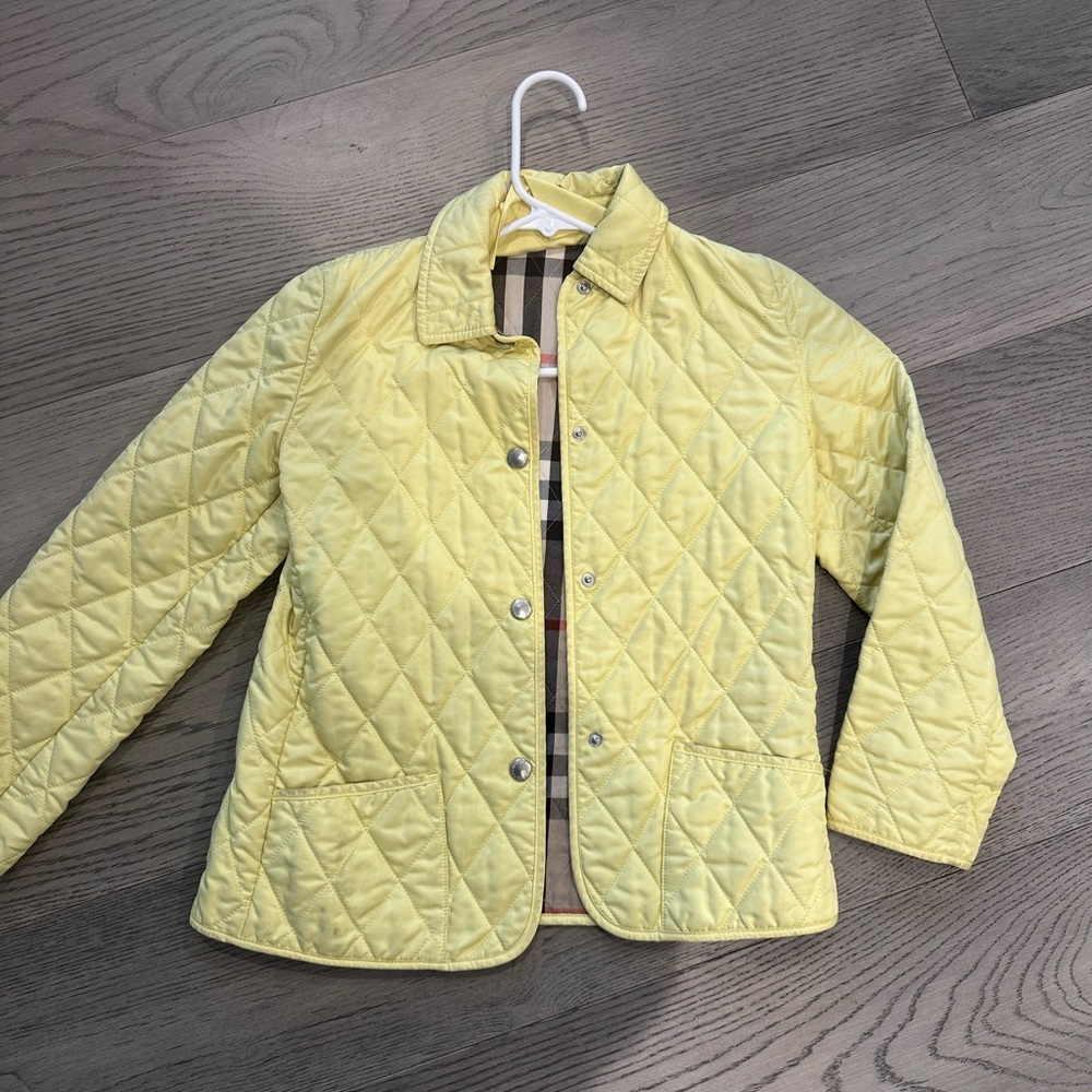 Burberry Girls Quilted  Jacket